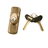 Andersen Newbury Style - Exterior Keyed Lock with Keys (Left Hand) - Keyed Alike