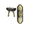 Andersen Whitmore Style - Exterior Keyed Lock with Keys (Left Hand) - Keyed Alike