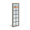 Andersen C6 Casement Sash with Low-E4 Glass and Grilles in Sandtone Color | WindowParts.com.
