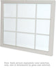 Andersen 244DH3050 200 Series Double Hung Upper Sash with Sandtone Exterior and Natural Pine Interior with Low-E High Performance Glass and Finelight Grilles | WindowParts.com.