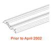 Andersen 44DH40 (Right) Side Jamb Liner in White | WindowParts.com.