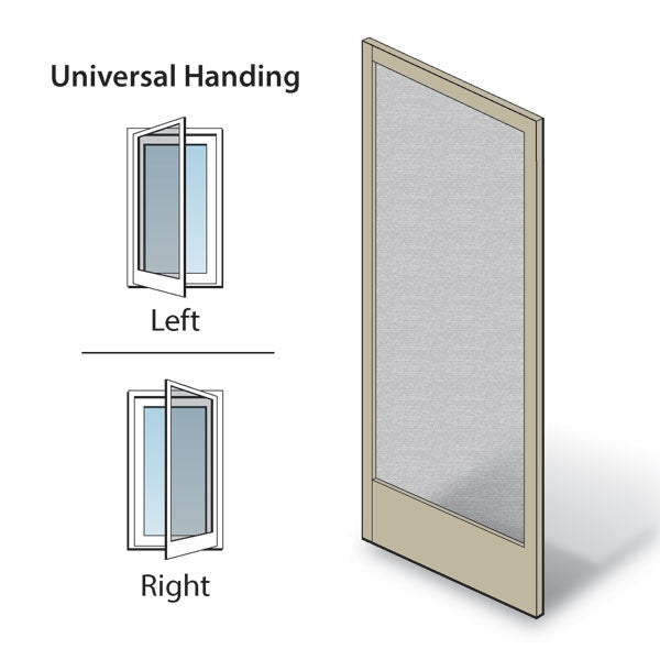 Andersen Frenchwood Hinged Patio Door Universal Hinged Insect Screen FWH3180 in Sandtone | WindowParts.com.