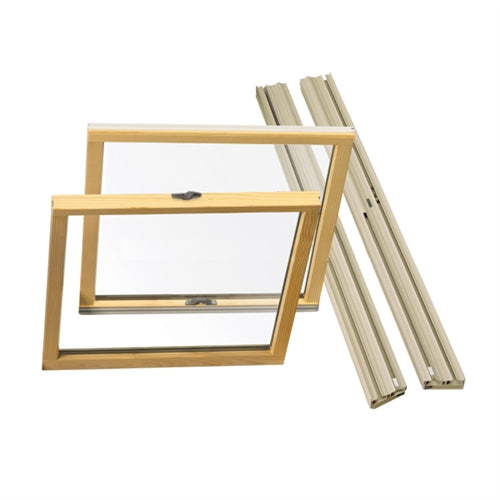 Andersen 1856C Conversion Kit Natural Pine Interior / White Exterior with High Performance Low-E4 Glass | WindowParts.com.