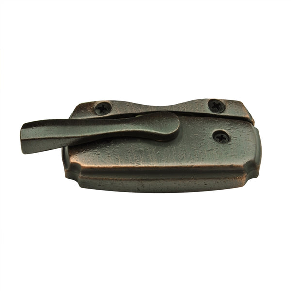 Andersen Sash Lock & Keeper in Distressed Bronze | WindowParts.com.