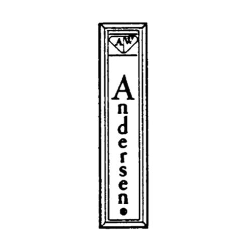Andersen Screen Logo Plate in White (1982 to Present) | WindowParts.com.