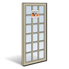 Andersen Stationary Panel Sandtone Exterior with Pine Interior Dual Pane Finelight Tempered Glass Size 2668 | WindowParts.com.