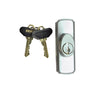 Andersen Newbury Style - Exterior Keyed Lock with Keys (Left Hand) in Satin Nickel | WindowParts.com.