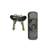 Andersen Newbury Style - Exterior Keyed Lock with Keys (Left Hand) in Oil Rubbed Bronze | WindowParts.com.