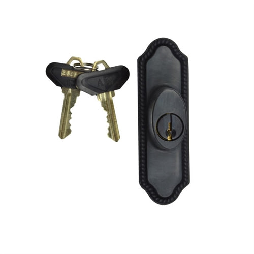 Andersen Whitmore Style - Exterior Keyed Lock with Keys (Right Hand) in Oil Rubbed Bronze | WindowParts.com.