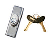Andersen Anvers Style - Exterior Keyed Lock with Keys (Left Hand) in Satin Nickel | WindowParts.com.