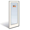 Andersen Stationary Panel White Exterior with Pine Interior High-Performance Low-E4 Tempered Glass Size 27611 | WindowParts.com.