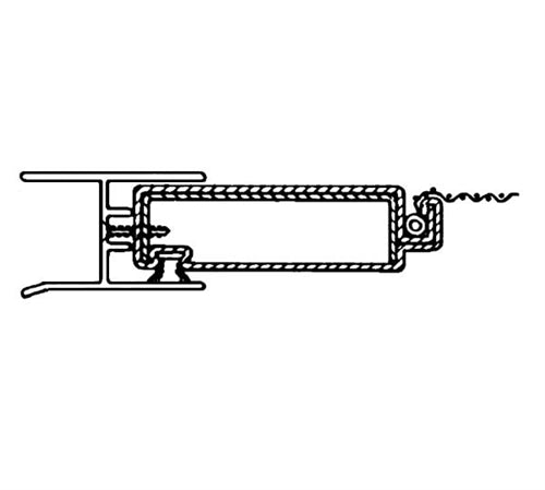 Andersen FWG68 (6'8") Screen Astragal in Terratone (1987 to Present) | WindowParts.com.