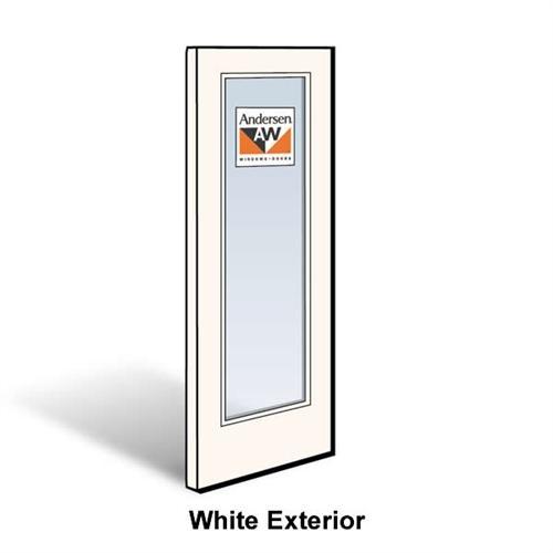 FWG26611 Frenchwood Gliding "Stationary" Patio Door Panel - White Exterior Color | WindowParts.com.