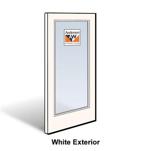 FWG30611 Frenchwood Gliding "Stationary" Patio Door Panel - White Exterior Color | WindowParts.com.