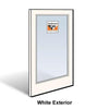 FWG4068 Frenchwood Gliding "Operating" Patio Door Panel - White Exterior Color | WindowParts.com.