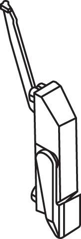 Truth Hardware Multipoint Sash Lock (Right Hand) - White