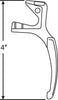 Pella Sash Lock Handle (Left Hand) - Copperite