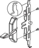 Truth Hardware Multipoint Lock (Left Hand) - White