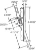 Truth Hardware "Mirage" Multipoint Lock, Escutcheon and Backplate - White