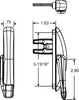 Truth Hardware "Maxim" Multipoint Casement Lock with Gasket
