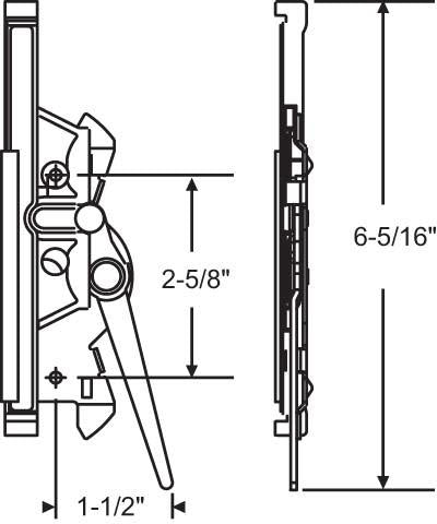Truth Hardware "Encore" Lock Drive Assembly