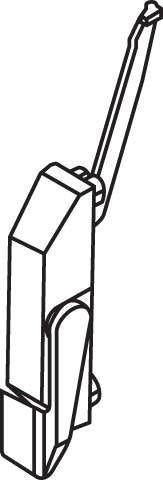 Truth Hardware Multipoint Sash Lock (Left Hand) - White