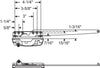 Truth Hardware "Encore" Single Arm Casement Operator (Right Hand)