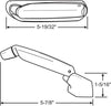 Ashland Operator Handle and Cover (Left Hand) - White