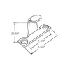 Truth Hardware "Entrygard" Casement Sash Lock Keeper