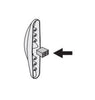 Andersen 100 Series Gliding Patio Door Lock Plug (2009 to Present)