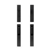 Andersen A-Series Gliding Patio Door Non-Keyed Lock Flush Mount Hardware Set - Black