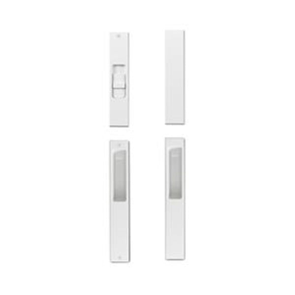 Andersen A-Series Gliding Patio Door Non-Keyed Lock Flush Mount Hardware Set - White