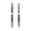Andersen A-Series Gliding Patio Door Non-Keyed Lock Flush Mount Hardware Set - Satin Nickel