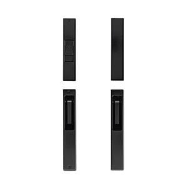 Andersen A-Series Gliding Patio Door Non-Keyed Lock Flush Mount Hardware Set - Oil Rubbed Bronze
