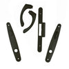 Andersen Tribeca Style (Double Active) Interior Hardware Set in Black - Half Kit