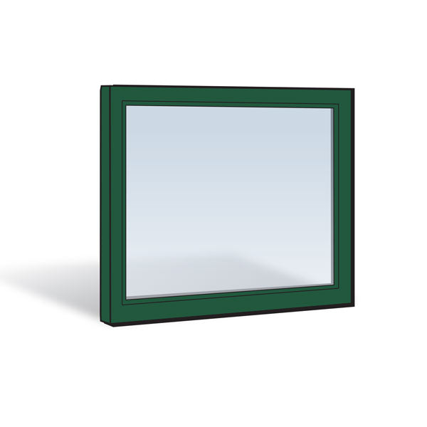 Andersen TW21046 (Upper Sash) Forest Green Exterior and Natural Pine Interior High Performance LowE4 Glass (1992 to May 2010)