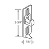 Crossly Sliding Patio Door Latch Keeper