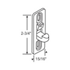Daryl Sliding Patio Door Lock Keeper