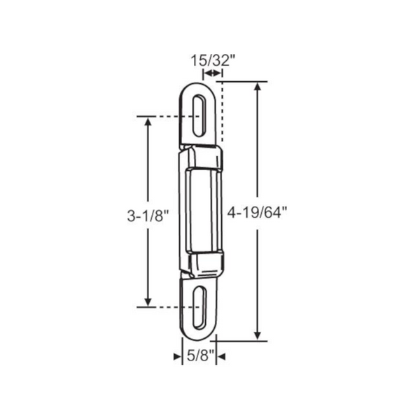 Sliding Patio Door Latch Keeper