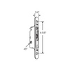 Truth Hardware Sliding Patio Door Mortise Latch