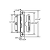 Traco Sliding Patio Door Mortise Latch and Keeper