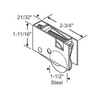 Sliding Patio Door Roller Assembly - 1-1/2", Fits Pella (1959-1996)