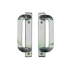 Andersen Anvers 4-Panel Gliding Door Exterior Hardware Set in Satin Nickel (Half-Kit)
