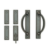 Andersen Yuma 4-Panel Gliding Door Interior Hardware Set in Distressed Bronze (Half-Kit)
