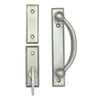 Andersen Yuma 2-Panel Gliding Door Interior Hardware Set in Distressed Nickel (Half-Kit)