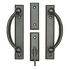 Andersen Yuma 2-Panel Gliding Door Hardware Set in Distressed Bronze