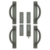 Andersen Yuma 4-Panel Gliding Door Hardware Set in Distressed Bronze