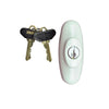 Andersen Tribeca Style - Exterior Keyed Lock with Keys (Right Hand)