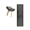 Andersen Yuma Style - Exterior Keyed Lock with Keys (Left Hand) - Keyed Alike