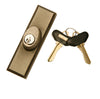 Andersen Yuma Style - Exterior Keyed Lock with Keys (Right Hand) - Keyed Alike